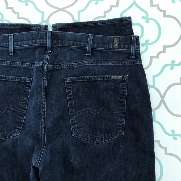 7 For All Mankind Other - 40x32💙👖AWESOME!7FAM AUSTYN FIT👖💙DARK WASH EUC!